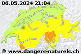 Carte des dangers du portail dangers naturels